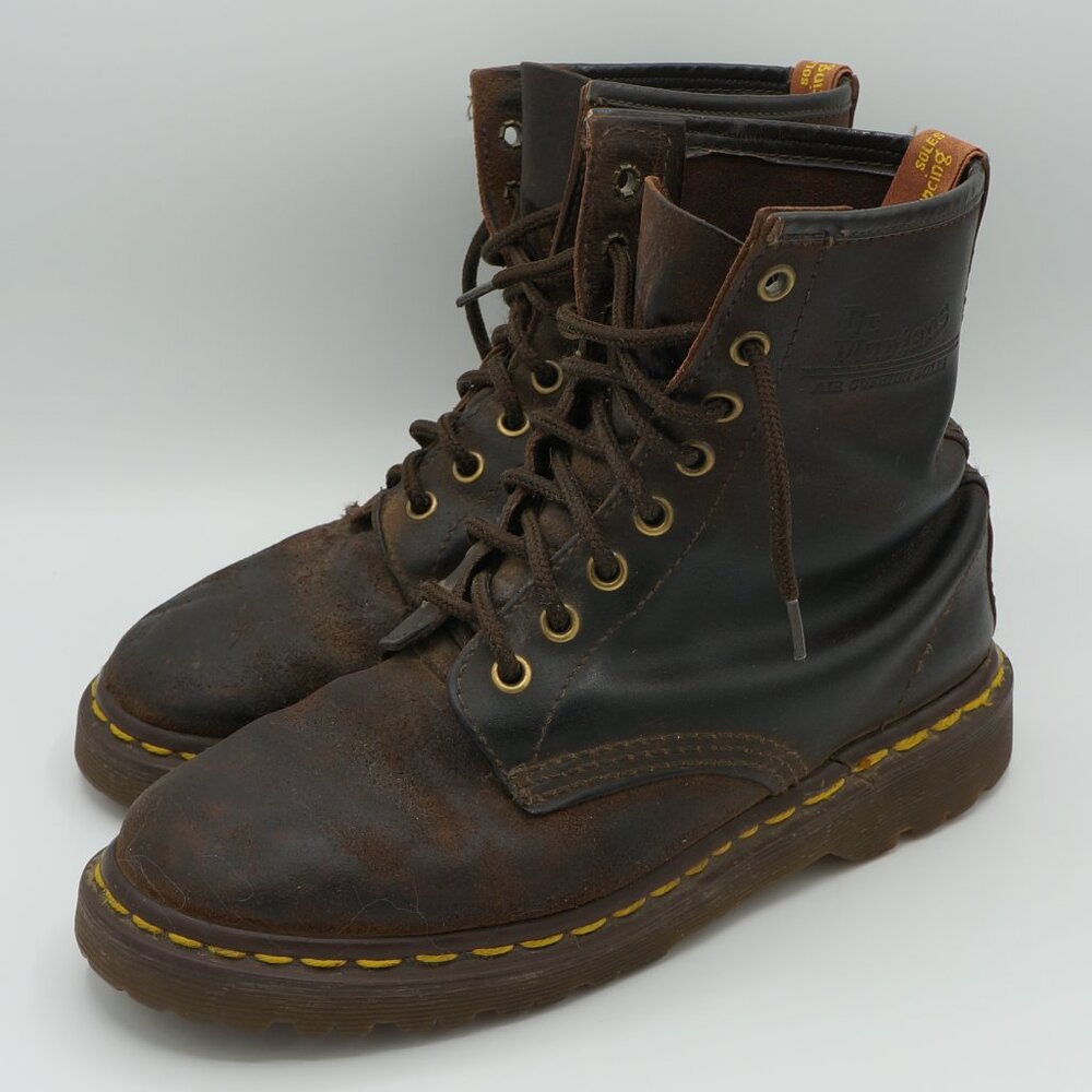 Vintage Dr. Martens Crazy Horse Boots Men's Size 4 (UK)